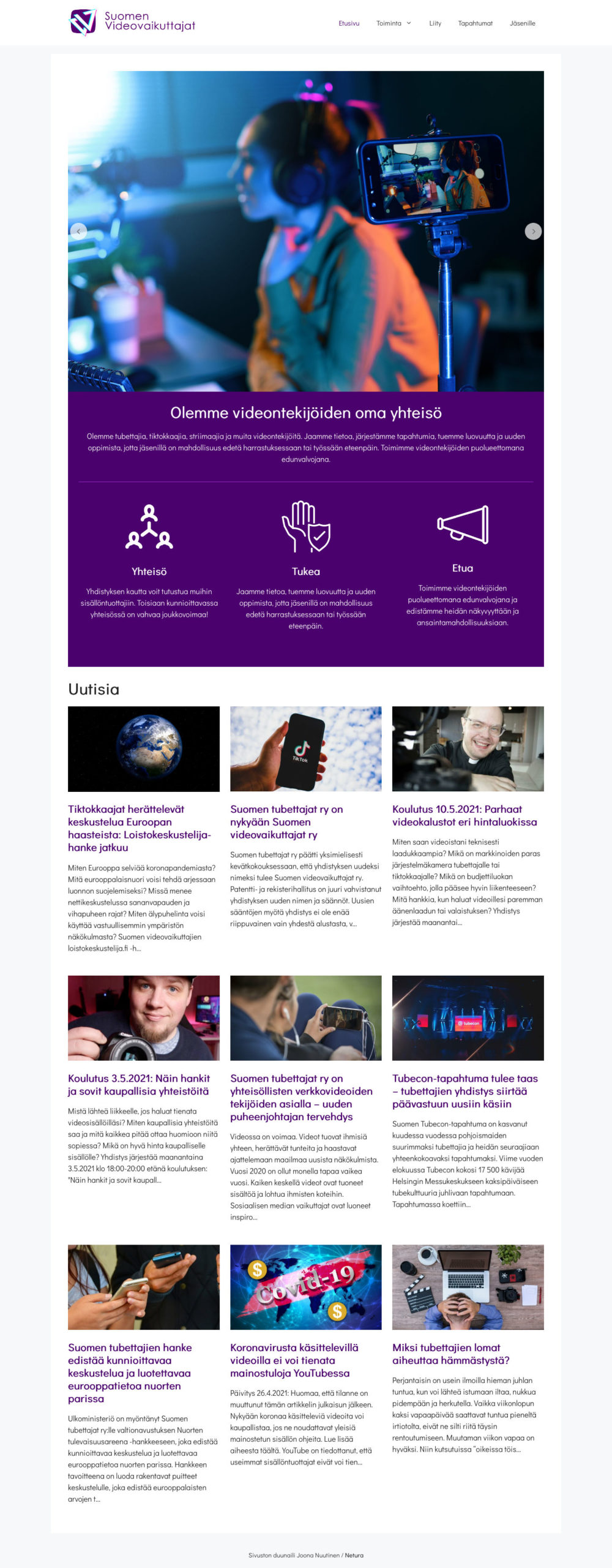 Suomen videovaikuttajat ry